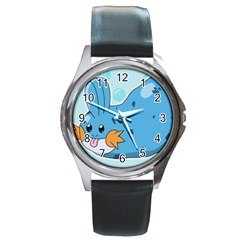 Patokip Round Metal Watch by Mudd7Gamin9