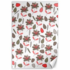 Zappwaits Flowers Canvas 12  X 18  by zappwaits