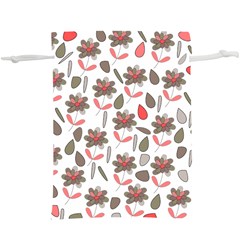 Zappwaits Flowers  Lightweight Drawstring Pouch (xl) by zappwaits