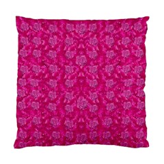 Roses And Roses A Soft Flower Bed Ornate Standard Cushion Case (one Side) by pepitasart