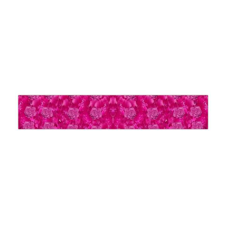 Roses And Roses A Soft Flower Bed Ornate Flano Scarf (Mini)