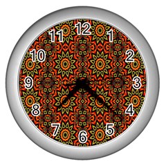 New Arrivals-b-5 Wall Clock (silver) by ArtworkByPatrick