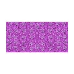 Roses And Roses A Soft  Purple Flower Bed Ornate Yoga Headband by pepitasart