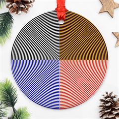 Circles Ornament (round) by impacteesstreetweareight