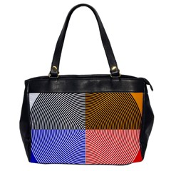 Circles Oversize Office Handbag by impacteesstreetweareight