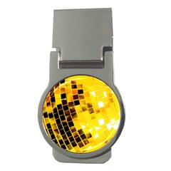 Golden Disco Ball Money Clips (round)  by essentialimage