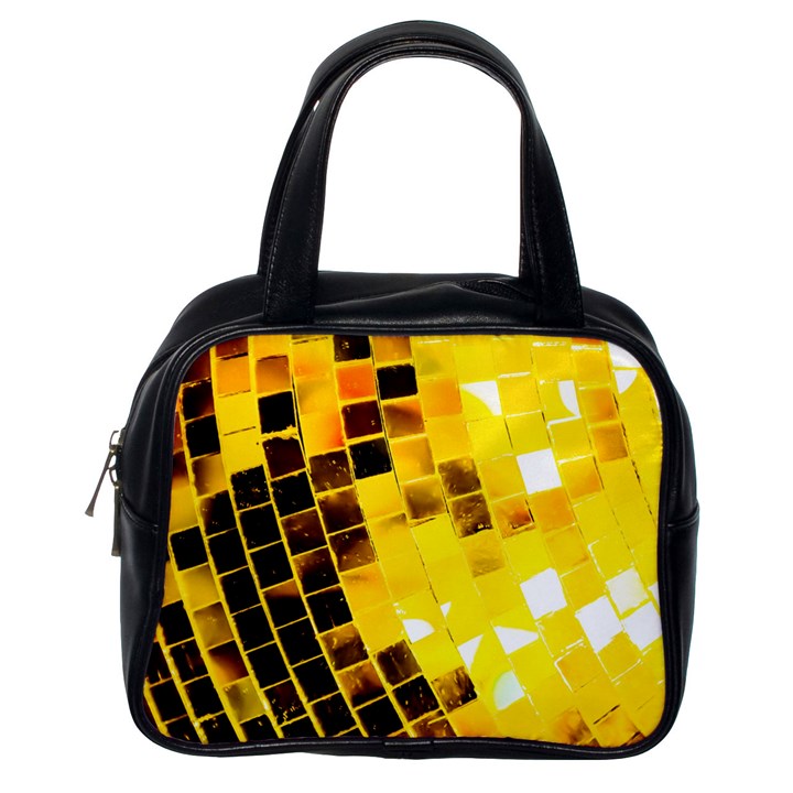 Golden Disco Ball Classic Handbag (One Side)