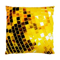 Golden Disco Ball Standard Cushion Case (two Sides) by essentialimage