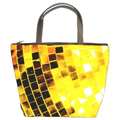 Golden Disco Ball Bucket Bag by essentialimage