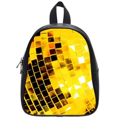 Golden Disco Ball School Bag (small) by essentialimage