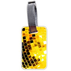 Golden Disco Ball Luggage Tag (two Sides) by essentialimage