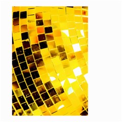 Golden Disco Ball Small Garden Flag (two Sides) by essentialimage