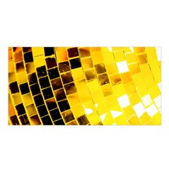 Golden Disco Ball Satin Shawl by essentialimage