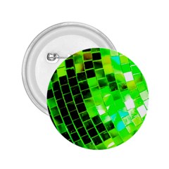 Green Disco Ball 2 25  Buttons by essentialimage