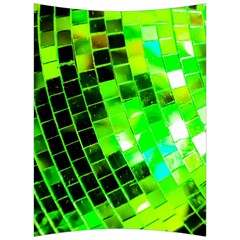 Green Disco Ball Back Support Cushion by essentialimage