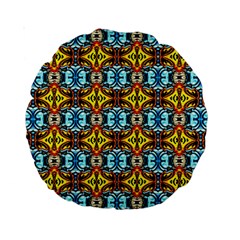 Na B 8 Standard 15  Premium Round Cushions by ArtworkByPatrick