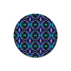 New Arrivals-b-10 Rubber Coaster (round)  by ArtworkByPatrick