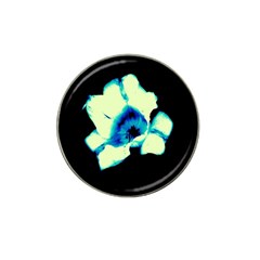 Blue And Yellow Tulip Hat Clip Ball Marker (4 Pack) by okhismakingart