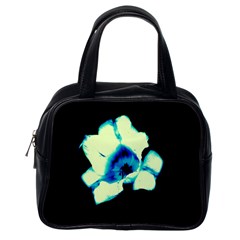 Blue And Yellow Tulip Classic Handbag (one Side) by okhismakingart