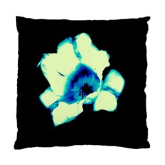 Blue And Yellow Tulip Standard Cushion Case (one Side) by okhismakingart