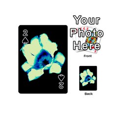 Blue And Yellow Tulip Playing Cards 54 Designs (mini)