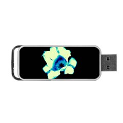 Blue And Yellow Tulip Portable Usb Flash (two Sides) by okhismakingart