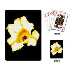 Yellow And Orange Tulip Playing Cards Single Design (rectangle)