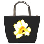 Yellow and Orange Tulip Bucket Bag Back