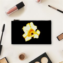 Yellow And Orange Tulip Cosmetic Bag (small) by okhismakingart