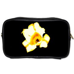 Yellow And Orange Tulip Toiletries Bag (one Side) by okhismakingart