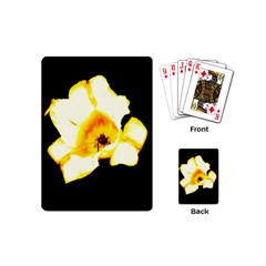 Yellow And Orange Tulip Playing Cards Single Design (mini)