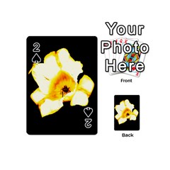 Yellow And Orange Tulip Playing Cards 54 Designs (mini)