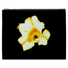 Yellow And Orange Tulip Cosmetic Bag (xxxl) by okhismakingart