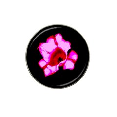 Pink And Red Tulip Hat Clip Ball Marker (4 Pack) by okhismakingart