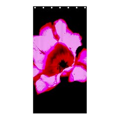 Pink And Red Tulip Shower Curtain 36  X 72  (stall)  by okhismakingart