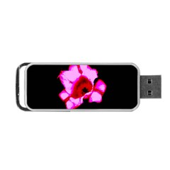 Pink And Red Tulip Portable Usb Flash (one Side) by okhismakingart