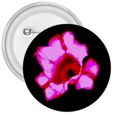 Pink And Red Tulip 3  Buttons by okhismakingart