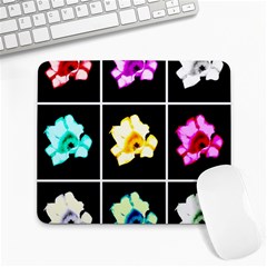 Tulip Collage Large Mousepads by okhismakingart