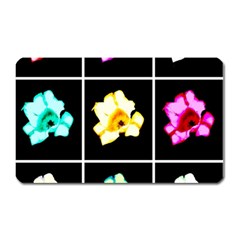 Tulip Collage Magnet (rectangular) by okhismakingart