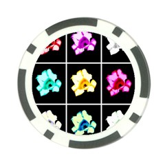 Tulip Collage Poker Chip Card Guard (10 Pack)