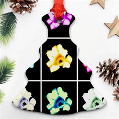 Tulip Collage Ornament (christmas Tree) 