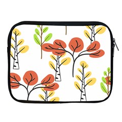 Tree Autumn Forest Landscape Apple Ipad 2/3/4 Zipper Cases by Mariart