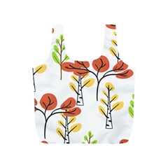 Tree Autumn Forest Landscape Full Print Recycle Bag (s) by Mariart