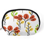 Tree Autumn Forest Landscape Accessory Pouch (Medium) Back