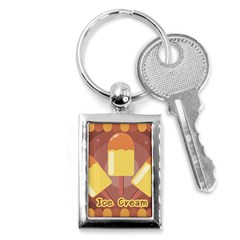 Cream Sweet Icecream Key Chain (rectangle) by Bajindul