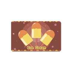 Cream Sweet Icecream Magnet (name Card) by Bajindul