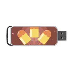 Cream Sweet Icecream Portable Usb Flash (two Sides) by Bajindul