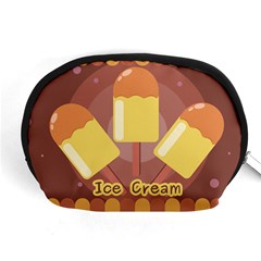 Cream Sweet Icecream Accessory Pouch (medium) by Bajindul