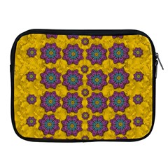 Bohemian Rare  Fantasy Flowers In The Festive Sun Apple Ipad 2/3/4 Zipper Cases by pepitasart