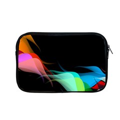 Flower 3d Colorm Design Background Apple Macbook Pro 13  Zipper Case